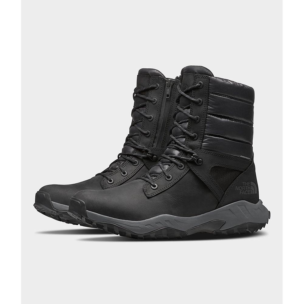 The North Face Thermoball™ Boot Zip-Up Ανδρικα Μπότες - Μαυρα / Γκρι (TNVH94138)